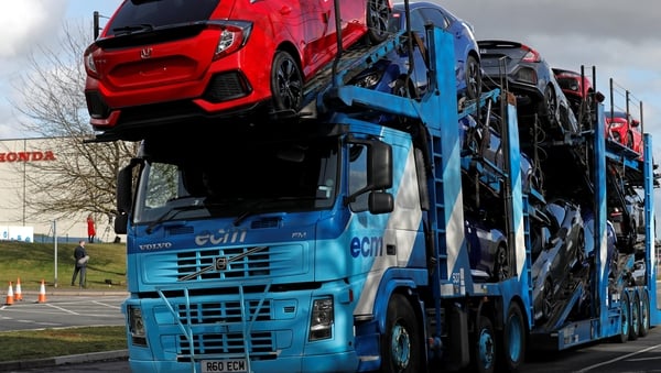 Sterling's fall has made imported cars more affordable for Irish consumers