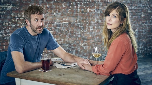 Chris O'Dowd and Rosamund Pike in State of the Union