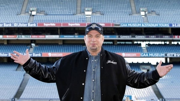 Garth Brooks at Croke Park in 2014: he really should have called Jim Gavin about the drive for five
