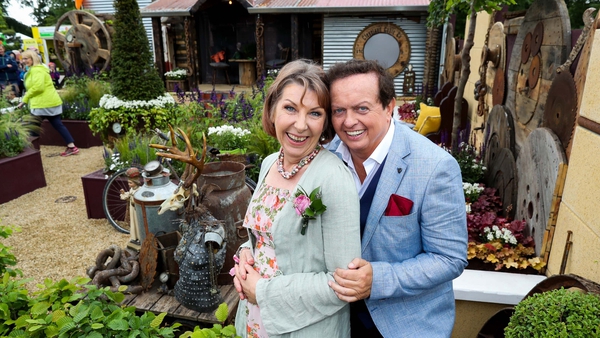 Aine Lawlor and Marty Morrissey at Bloom
