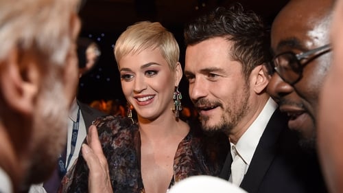 Katy Perry: ''He must have been so nervous - actually he was, he was going like this [takes deep breaths] - and then I thought I was going somewhere ....."
