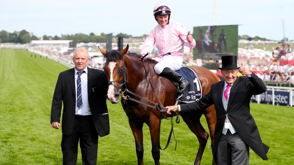 Anthony Van Dyck after his Epsom success