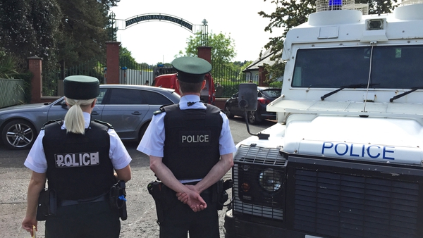 Security services evacuated the golf club when the device was discovered