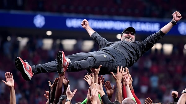 Klopp enjoyed final success at the seventh time of asking