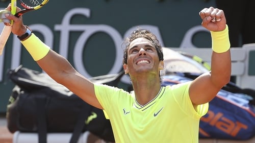 Rafael Nadal is moving well at the French Open
