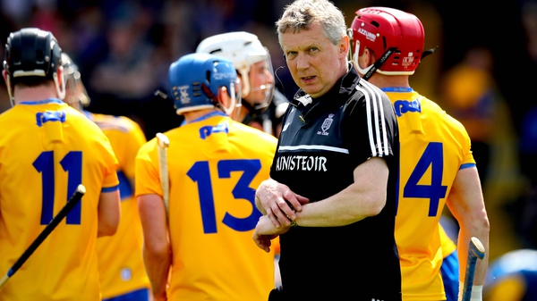 Donal Moloney manages the Clare hurlers along with Gerry O'Connor