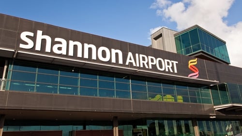 Concerns were raised about a US military aircraft that landed at Shannon on 25 January