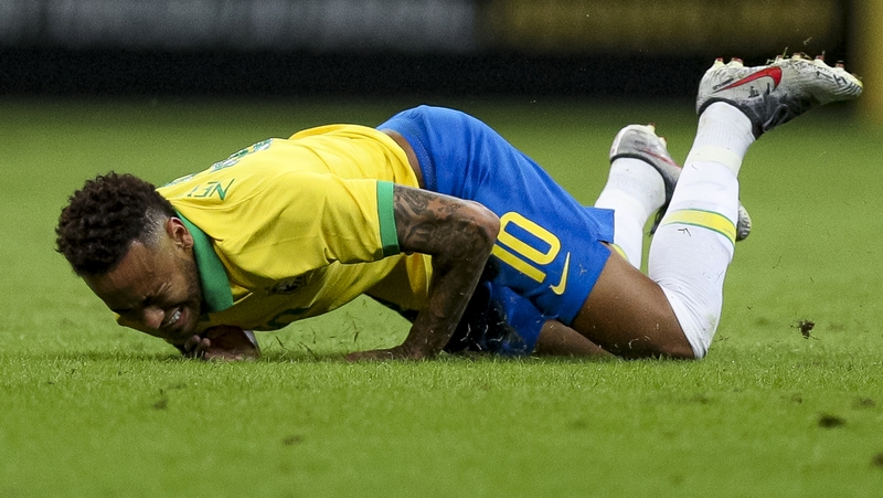 Neymar out of Copa America with ankle ligament damage