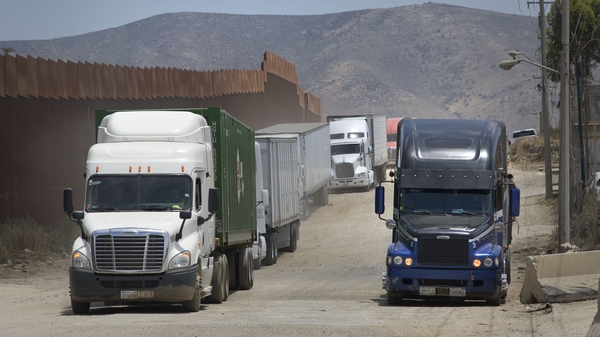 The US trade deficit with Mexico rose to its highest in a decade in May, new figures show