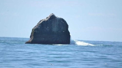 The rocky outcrop lies around 230 nautical miles northwest of Donegal