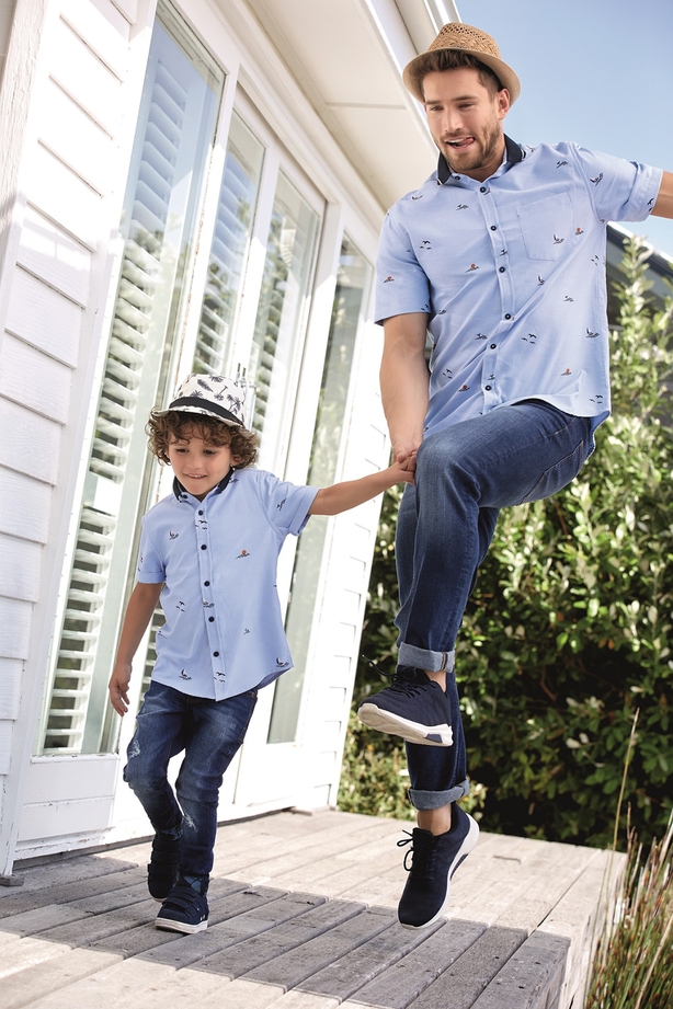 Stylish Father-Son Shirts for Trendy Dads