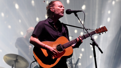 Radiohead's Thom Yorke, pictured at Coachella Festival in 2017 (Pic: Getty)