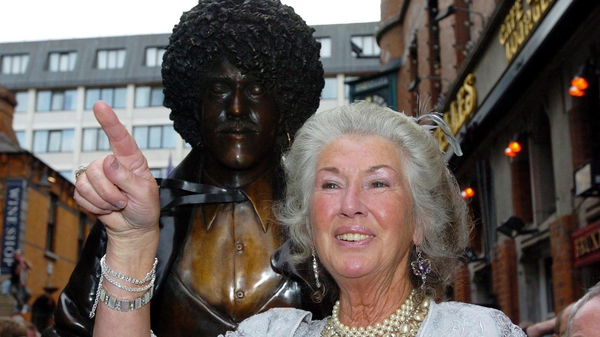 There was sad news at the passing of Phil Lynott's mother Philomena