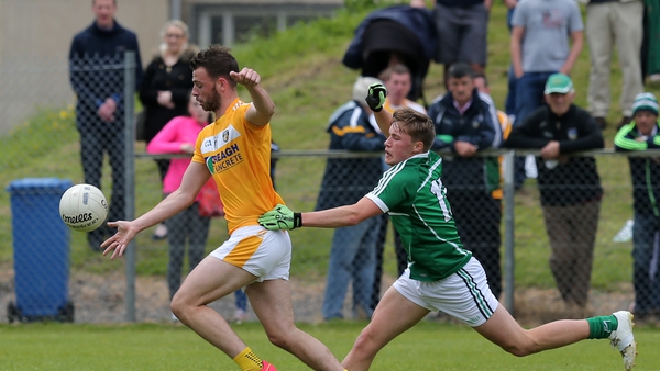The Saffrons played Limerick in a qualifier at Corrigan Park in 2016