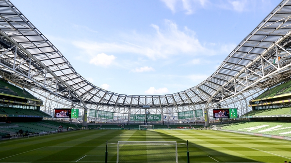 The Aviva Stadium will play host to Euro 2020 games