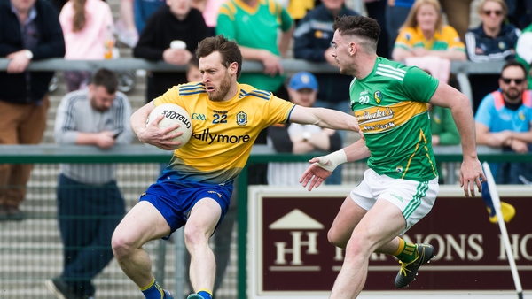 Conor Devaney in action against Leitrim in the Connacht Championship quarter-final