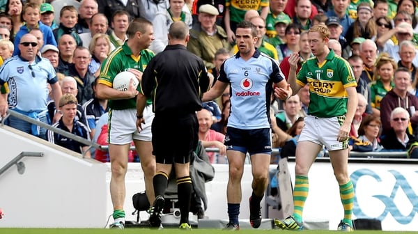 Cooper (right) during the 2013 All-Ireland semi-final defeat to Dublin