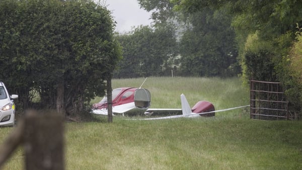 The men were travelling in a BRM NG5 - a two-seater aircraft