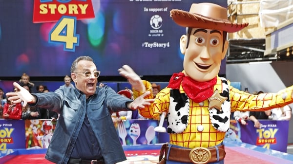 Tom Hanks at the premiere of Disney's Toy Story 4