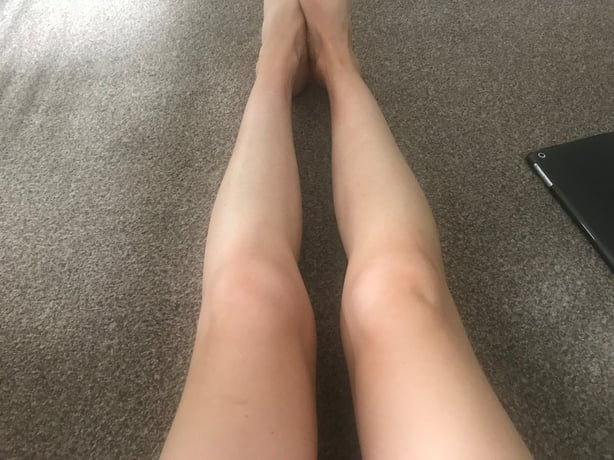 fake tan progress