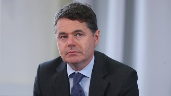 Finance Minister Paschal Donohoe was speaking at the Institute for International and European Affairs today