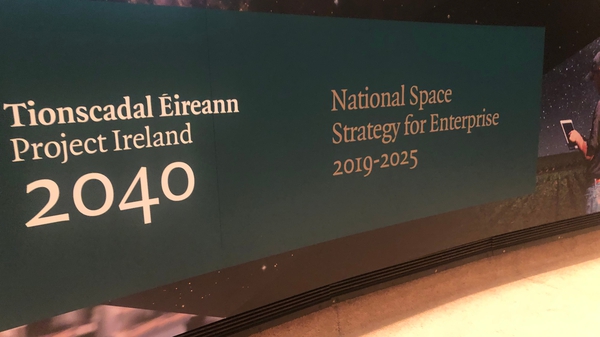 The country's first ever National Space Strategy for Enterprise was launched today