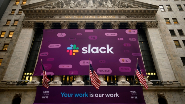 Shares of Slack Technologies soared nearly 50% in their public trading debut yesterday