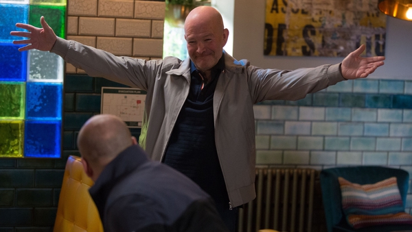 Callum and Stuart's dad Jonno makes a surprise visit to Walford