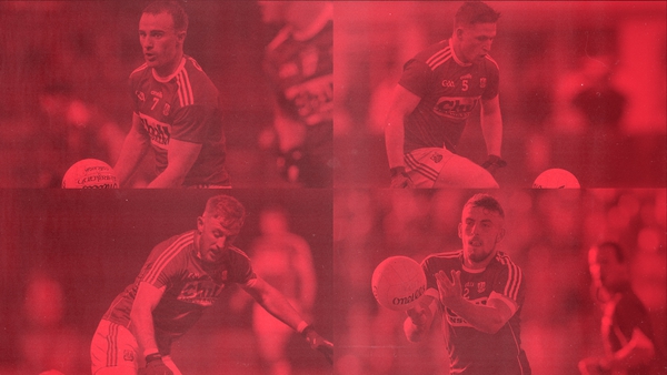 Clockwise from top left:Mattie Taylor, Liam O'Donovan, Nathan Walsh and Killian O'Hanlon