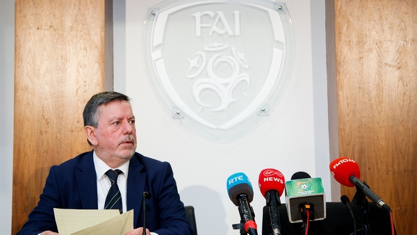 FAI President Donal Conway