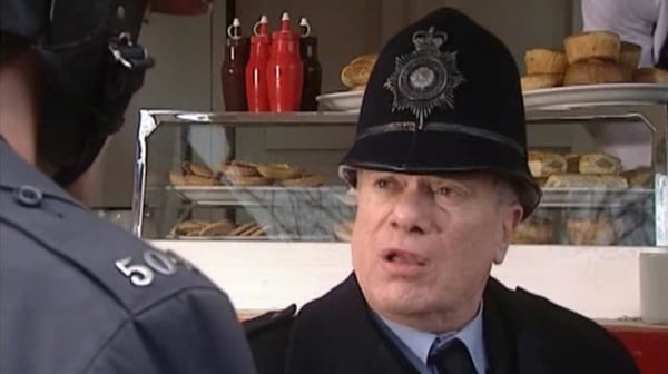 William Simons as PC Alf Ventress in Heartbeat Screengrab: ITV
