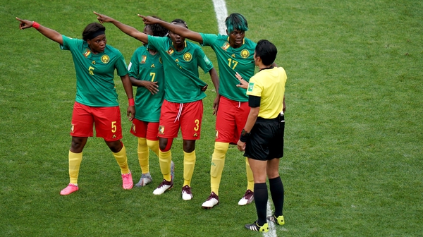 Cameroon were at the centre of a VAR controversy