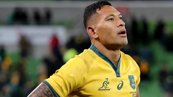 Israel Folau had already received more than €450,000 in donations to the website