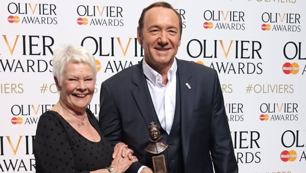Judi Dench and Kevin Spacey pictured in 2015