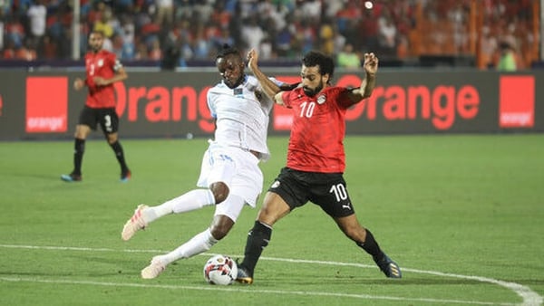 Mohamed Salah was on the mark against Congo