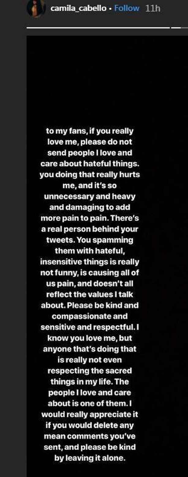 Camila Cabello Instagram