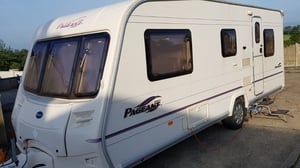 CAB officers seized this caravan in Co Wexford