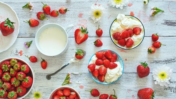 There's nothing quite like strawberries and cream- but let's mix it up a bit.