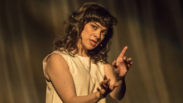 Camille O'Sullivan stars in the Gate On Tour production of The Rape of Lucrece
