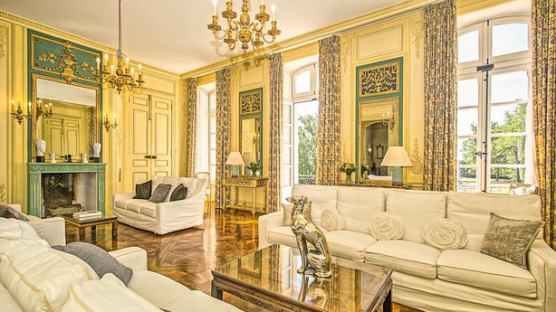 The inside of the building is as fancy as the exterior (Airbnb Luxe/PA)