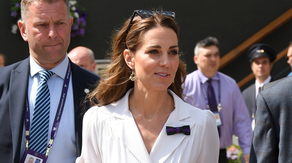 Kate looked radiant in her tennis whites. Photo: Getty