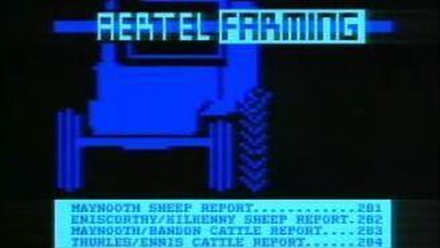 RTÉ Archives | Collections | RTÉ Launches Aertel