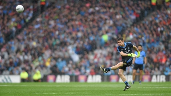 Dublin's Stephen Cluxton in typical pose