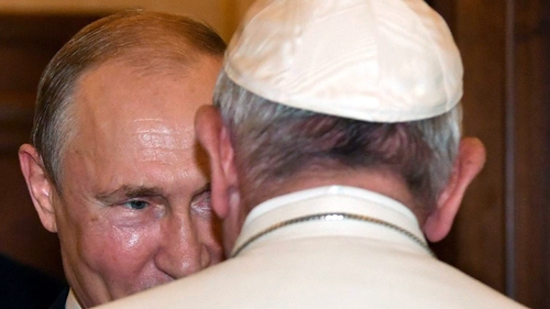 Pope Francis has met the Russian President twice before