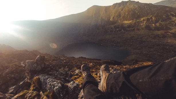 Carl in Comeragh Mountains