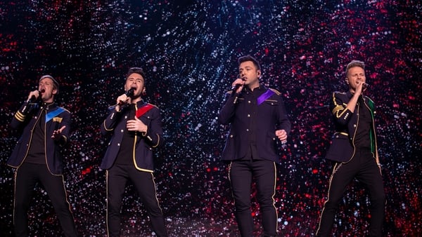 Kian Egan, Shane Filan, Mark Feehily and Nicky Byrne are Westlife