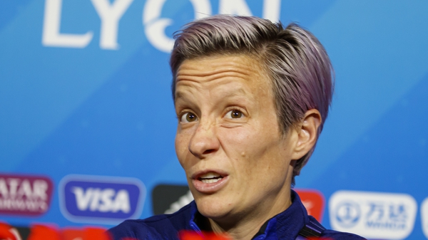 Rapinoe let loose at the pre-final press conference