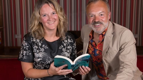 Graham Norton and Eimear O'Herlihy, Director of West Cork Literary Festival