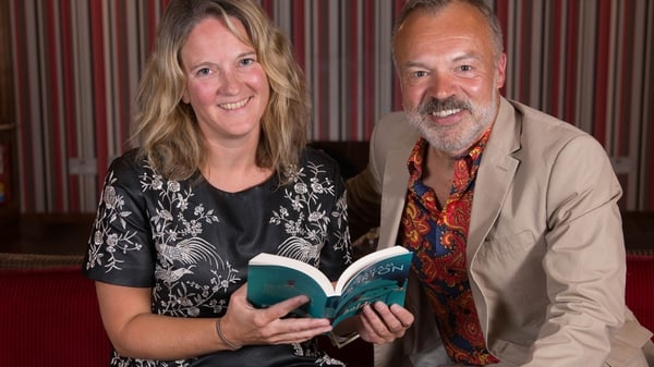 Graham Norton and Eimear O'Herlihy, Director of West Cork Literary Festival