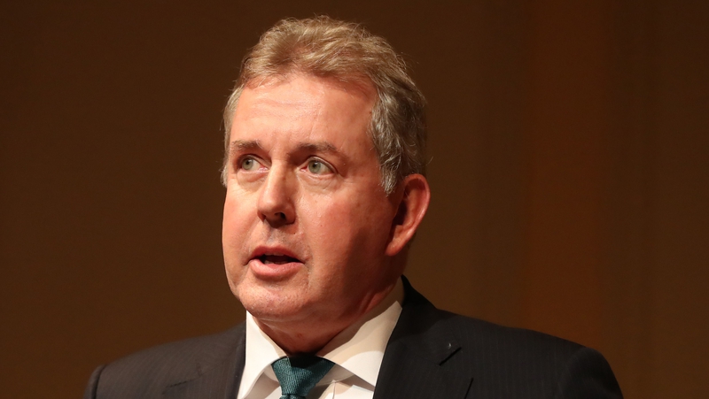 Kim Darroch reportedly said Donald Trump's presidency could 'crash and burn' and 'end in disgrace'